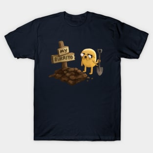 R.I.P Everything Burrito - Adventure Time fan art T-Shirt